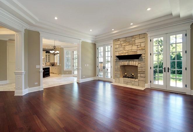 timeless parquet hardwood floors in classic home